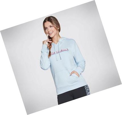 Sudadera Skechers Apparel Block Heritage Pullover Mujer Rosas | A209D_AR