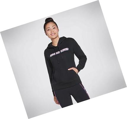 Sudadera Skechers Apparel Block Heritage Pullover Mujer Negras | A219A_AR