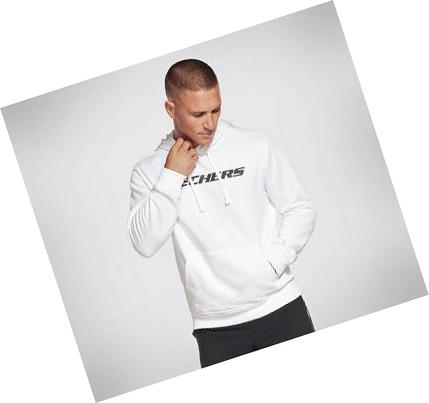 Sudadera Skechers Apparel Heritage Pullover Hombre Blancas | A6120_AR