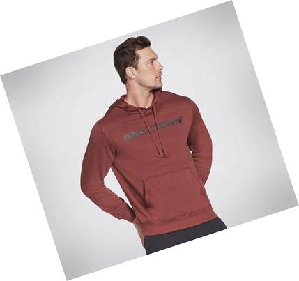 Sudadera Skechers Apparel Heritage Pullover Hombre Marrones | A625Q_AR