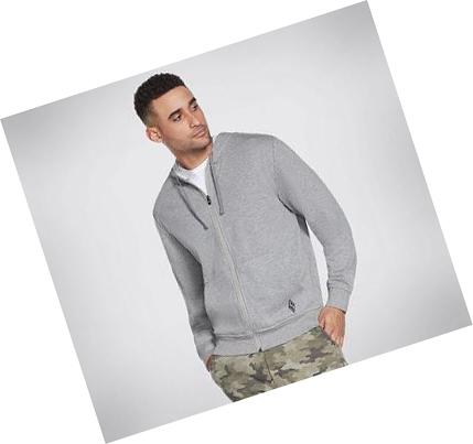 Sudadera Skechers GO WALK Everywhere Hombre Gris | A650A_AR