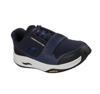 Zapatillas Deportivos Skechers Arch Fit Multi Deporte Hombre Azul Marino | 608TP_AR