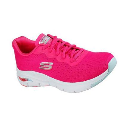 Zapatillas Deportivos Skechers Arch Fit - Infinity Cool Mujer Rosas Multicolor | AA23P_AR