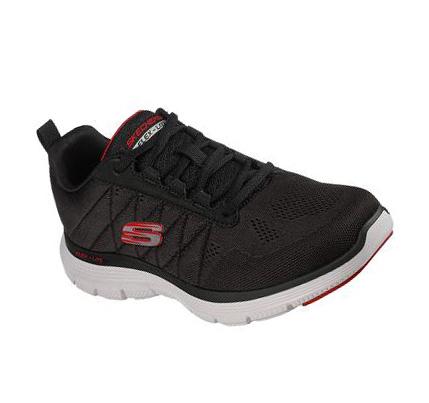 Zapatillas Deportivos Skechers Flex Advantage 4.0 - Valkin Hombre Negras | 3812C_AR