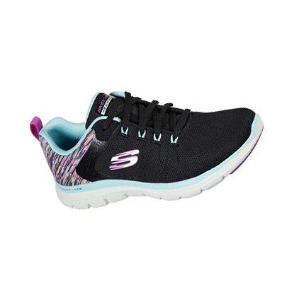 Zapatillas Deportivos Skechers Flex Appeal 4.0 - Dream Easy Mujer Negras Multicolor | T99A0_AR