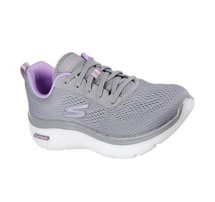 Zapatillas Deportivos Skechers GO WALK Hyper Burst Mujer Gris Moradas | T209A_AR