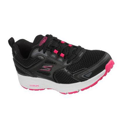 Zapatillas Deportivos Skechers GOrun Consistent Mujer Negras Rosas | 8022L_AR