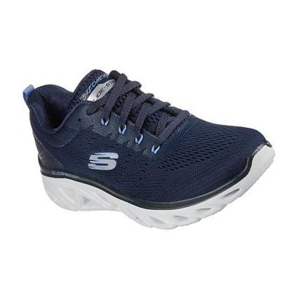 Zapatillas Deportivos Skechers Glide-Step Deporte - New Facets Mujer Azul Marino | A198L_AR