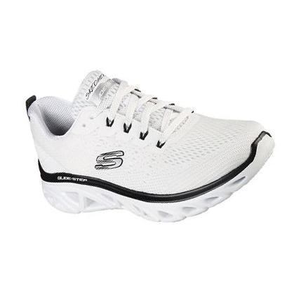 Zapatillas Deportivos Skechers Glide-Step Deporte - New Facets Mujer Blancas Negras | A2A80_AR