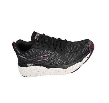 Zapatillas Deportivos Skechers Max Cushioning Elite - Limitless Intensity Mujer Negras Blancas | 6859G_AR