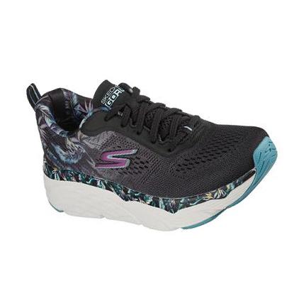 Zapatillas Deportivos Skechers Max Cushioning Elite - Blooming Paradise Mujer Negras Multicolor | A9233_AR