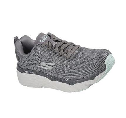 Zapatillas Deportivos Skechers Max Cushioning Elite - Your Planet Mujer Gris Turquesa | T3T3B_AR