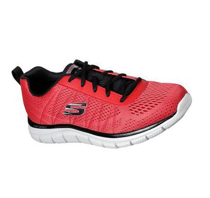 Zapatillas Deportivos Skechers Pista - Moulton Hombre Rojas Negras | A2258_AR