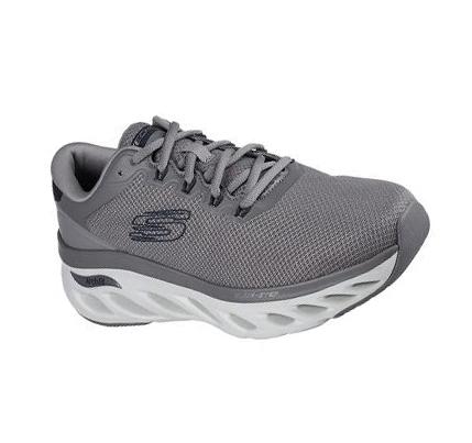 Zapatillas Para Caminar Skechers Arch Fit Glide-Step - Highlighter Hombre Gris | 65120_AR