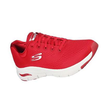 Zapatillas Para Caminar Skechers Arch Fit - Big Appeal Mujer Rojas | A1T38_AR