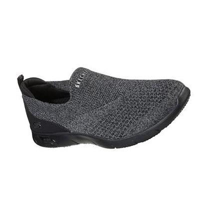 Zapatillas Para Caminar Skechers Arch Fit Refine - Don't Go Mujer Negras Gris | A22A0_AR