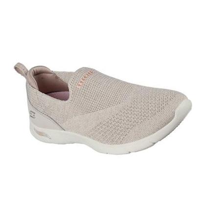 Zapatillas Para Caminar Skechers Arch Fit Refine - Don't Go Mujer Beige | A2TAS_AR