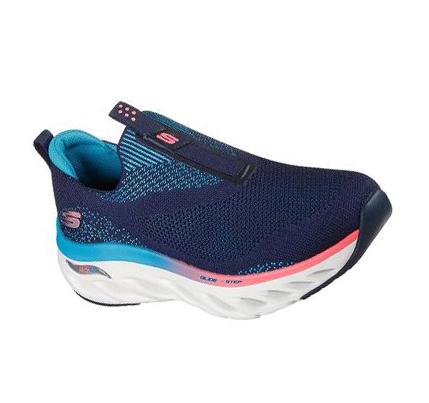 Zapatillas Para Caminar Skechers Arch Fit Glide-Step Mujer Azul Marino Multicolor | A8T33_AR