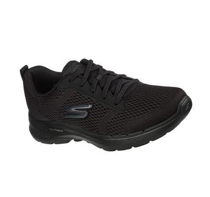 Zapatillas Para Caminar Skechers GO WALK 6 - Avalo Hombre Negras | 506AR_AR