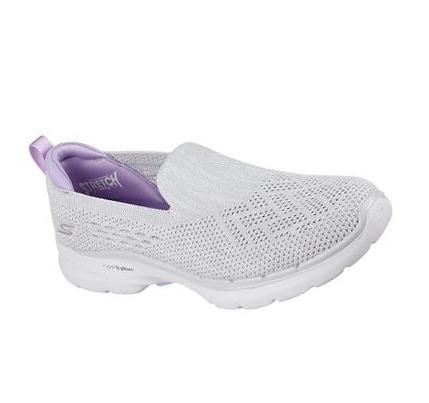 Zapatillas Para Caminar Skechers GO WALK 6 - Valerie Mujer Gris Lavanda | 58A8A_AR