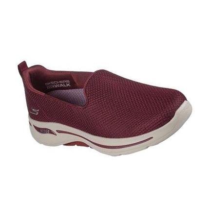 Zapatillas Para Caminar Skechers GO WALK Arch Fit - Grateful Mujer Burdeos | 62TAL_AR