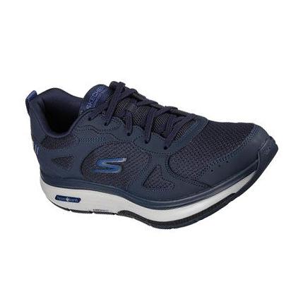 Zapatillas Para Caminar Skechers GO WALK Workout Walker Hombre Azul Marino | 6T390_AR