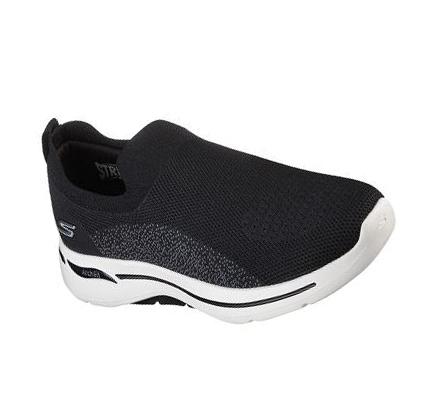 Zapatillas Para Caminar Skechers GO WALK Arch Fit - Seltos Hombre Negras Gris | 8062K_AR