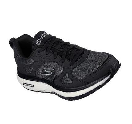 Zapatillas Para Caminar Skechers GO WALK Workout Walker - Early Sunshine Mujer Negras Blancas | A5230_AR