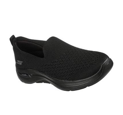 Zapatillas Para Caminar Skechers GO WALK Arch Fit - Delora Mujer Negras | A5638_AR