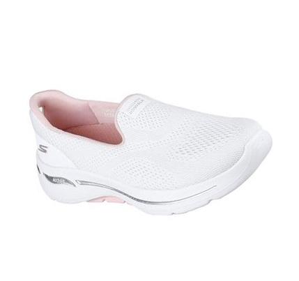 Zapatillas Para Caminar Skechers GO WALK Arch Fit - Imagined Mujer Blancas Rosas | A663X_AR