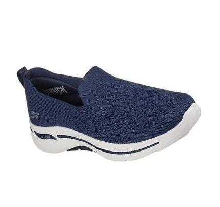 Zapatillas Para Caminar Skechers GO WALK Arch Fit - Delora Mujer Azul Marino | A8A98_AR