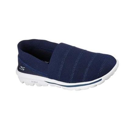 Zapatillas Para Caminar Skechers GO WALK Classic - Gracious Joy Mujer Azul Marino | I688A_AR