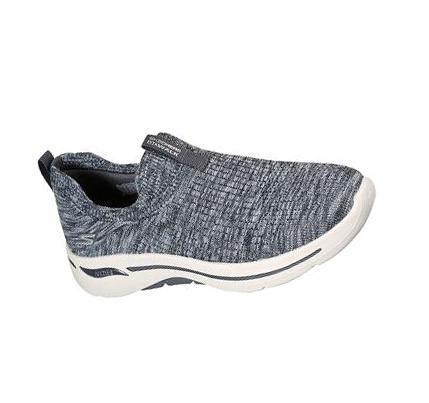 Zapatillas Para Caminar Skechers GOwalk Arch Fit - Rainbow Sunrise Mujer Gris Azules | 52A9D_AR