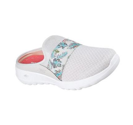 Zapatillas Para Caminar Skechers GOwalk Joy - Tropical Oasis Mujer Beige Coral | 5813B_AR