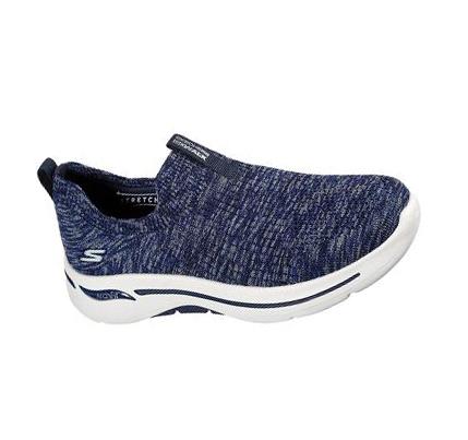 Zapatillas Para Caminar Skechers GOwalk Arch Fit - Rainbow Sunrise Mujer Azul Marino | 5A63P_AR