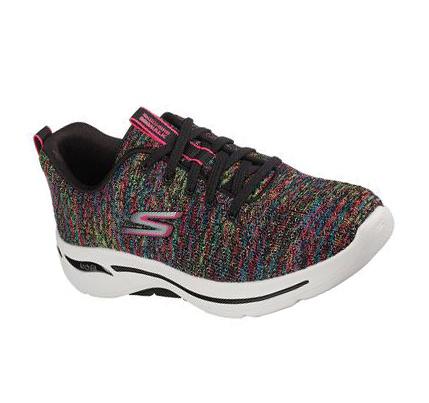 Zapatillas Para Caminar Skechers GOwalk Arch Fit - Glee Mujer Negras Multicolor | 65A8B_AR