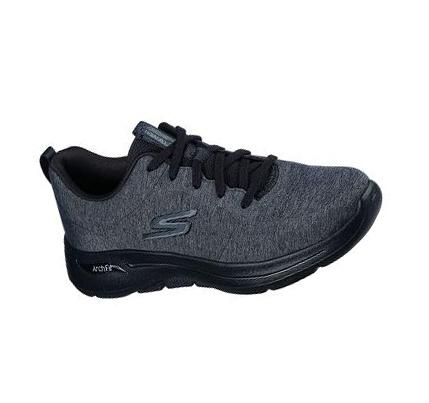 Zapatillas Para Caminar Skechers GOwalk Arch Fit - Moon Shadows Mujer Negras | 66A85_AR