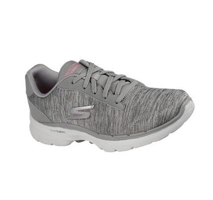 Zapatillas Para Caminar Skechers GOwalk 6 - Magic Melody Mujer Gris | 6A98A_AR