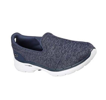 Zapatillas Para Caminar Skechers GOwalk 6 - Grand Horizon Mujer Azul Marino Blancas | 6AA8A_AR