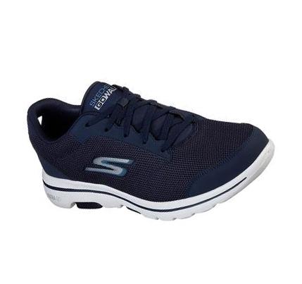 Zapatillas Para Caminar Skechers GOwalk 5 - Demitasse Hombre Azul Marino | A131D_AR