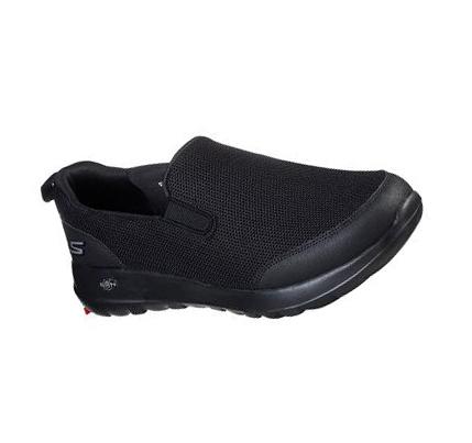 Zapatillas Para Caminar Skechers GOwalk Max - Clinched Hombre Negras | A356L_AR