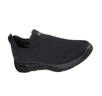 Zapatillas Para Caminar Skechers GOwalk Arch Fit - Iconic Hombre Negras | A556L_AR