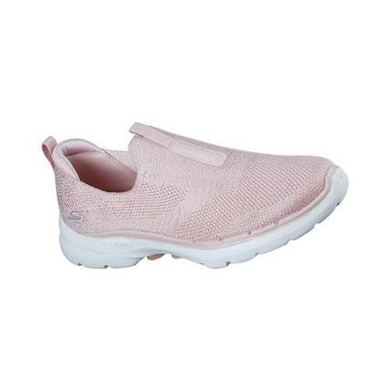 Zapatillas Para Caminar Skechers GOwalk 6 - Glimmering Mujer Rosas Claro | T39AS_AR