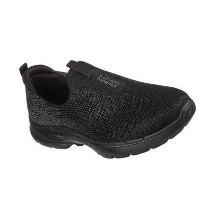 Zapatillas Para Caminar Skechers GOwalk 6 - Glimmering Mujer Negras | T9ATD_AR