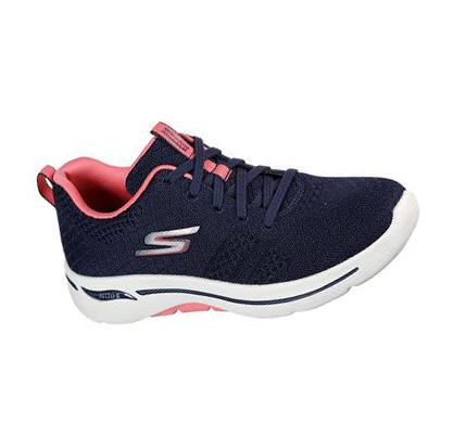 Zapatillas Para Caminar Skechers GOwalk Arch Fit - Unify Mujer Azul Marino Coral | TA9AL_AR