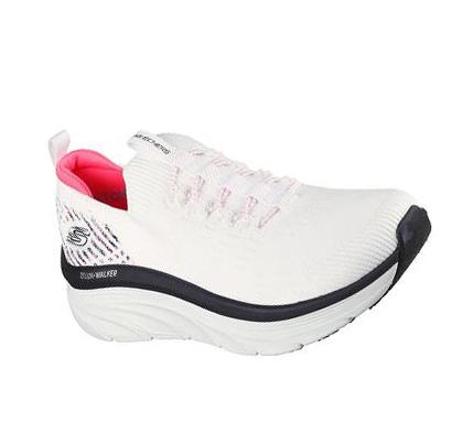 Zapatillas Para Caminar Skechers Relaxed Fit: D'Lux Walker - Star Stunner Mujer Blancas Negras Rosas | 3623X_AR