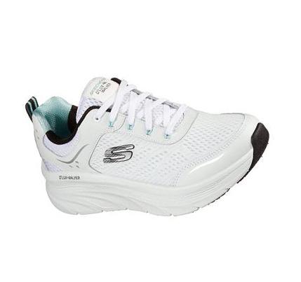 Zapatillas Para Caminar Skechers Relaxed Fit: D'Lux Walker - Infinite Motion Mujer Blancas Negras | 3A98L_AR