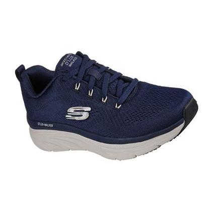 Zapatillas Para Caminar Skechers Relaxed Fit: D'Lux Walker - Meerno Hombre Azul Marino | 583T8_AR