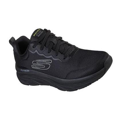 Zapatillas Para Caminar Skechers Relaxed Fit: D'Lux Walker - Scrambler Hombre Negras Gris | 586AL_AR