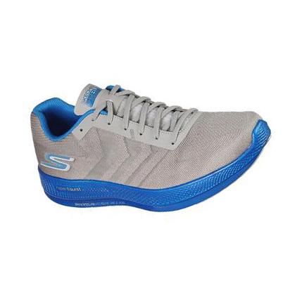 Zapatillas Running Skechers GO RUN Razor Hombre Gris Azules | A812K_AR